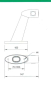 Preview: 840/01/05 Rubbolite LED Positionsleuchte links, horizontal