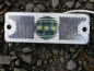 Preview: LED Markierungsleuchte weiß 18011C  10-30 V mit Reflektor