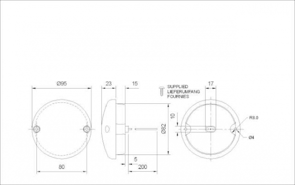 Blinker in neuster LED- SMD Technologie 837/12/00